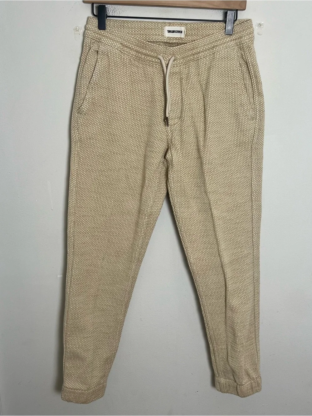 TAYLOR STITCH- The Après Pant Natural Sashiko Size XS